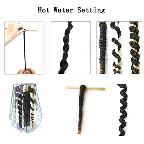 26 Inch Pre-Stretched Braiding Hair - 8 Packs Synthetic Yaki Blonde #613
