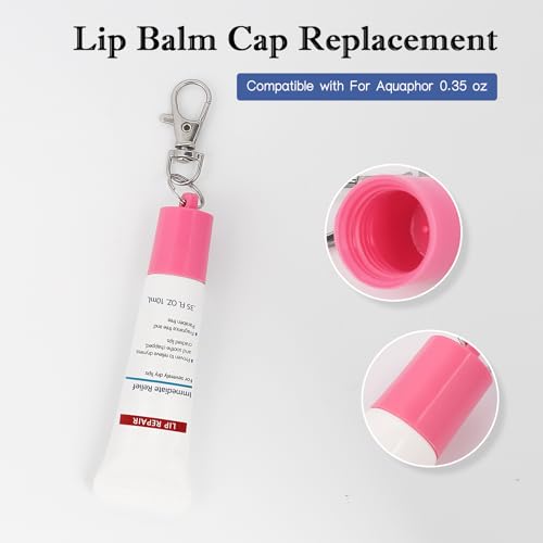 Aquaphor Lip Balm Keychain Cap Holder - Portable & Durable