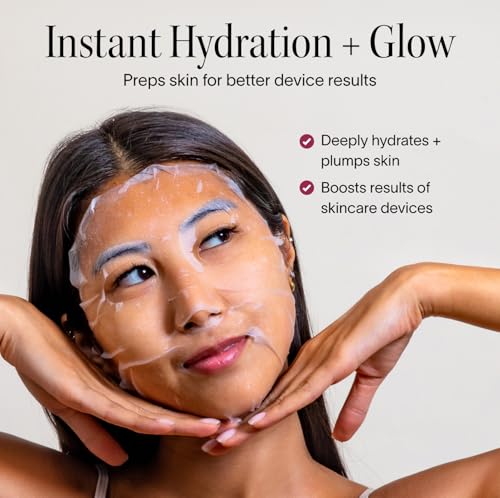Solawave Hydrating Sheet Mask with Niacinamide & Hyaluronic Acid - 10 Pack