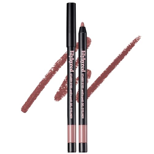 lilybyred Starry Eyes Waterproof Gel Eyeliner - Smudge-Proof & Long-Lasting (19 Misty Fig)