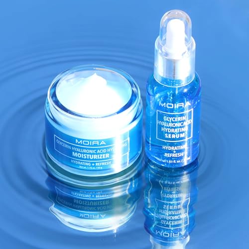 Moira Glycerin Hyaluronic Acid Hydrating Face Moisturizer - Vegan & Cruelty-Free
