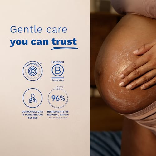 Mustela Maternity Stretch Marks Cream for Pregnancy - Natural Skincare Massage Moisturizer with Natural Avocado, Maracuja & Shea Butter - Lightly Fragranced or Fragrance Free - Various Sizes