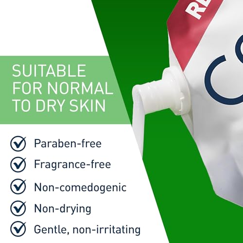 CeraVe Hydrating Cleanser with Hyaluronic Acid, 16oz Refill