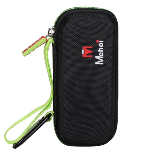 Mchoi Hard Carrying Case for Fusion5 Razor - Black & Green
