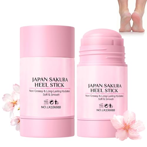 Sakura Foot Balm Stick - Moisturizing Shea Butter & Aloe Vera
