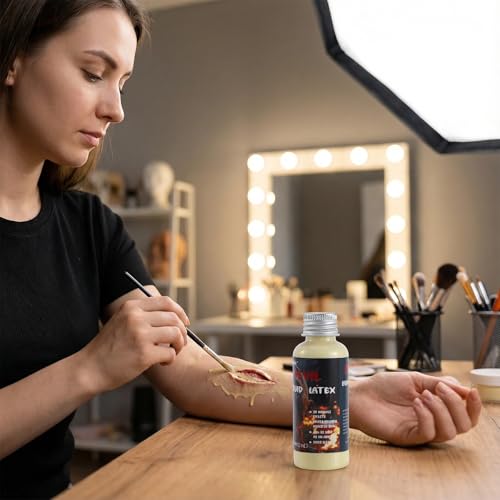 Liquid Latex Makeup for SFX & Cosplay (50ml) - GloomGlo
