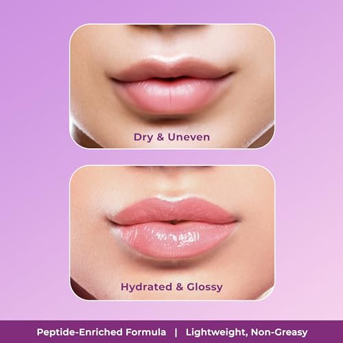 The Beauty Spy Mystic Gemstone Lip Oil - Hydrating Amethyst Lip Gloss