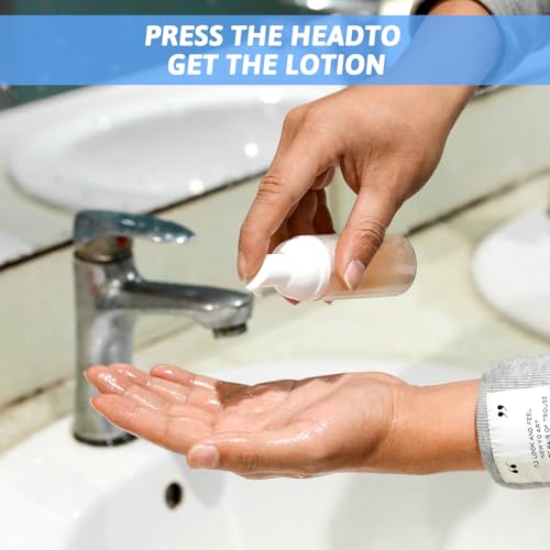Mozeat Lens 2 Pack 30ml Travel Foam Pump Dispenser Bottles