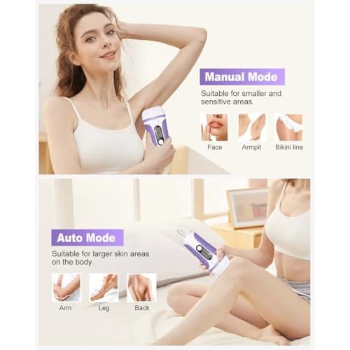 IPL Hair Removal Device, Model: AI08, for Facial Legs Arms Bikini Line