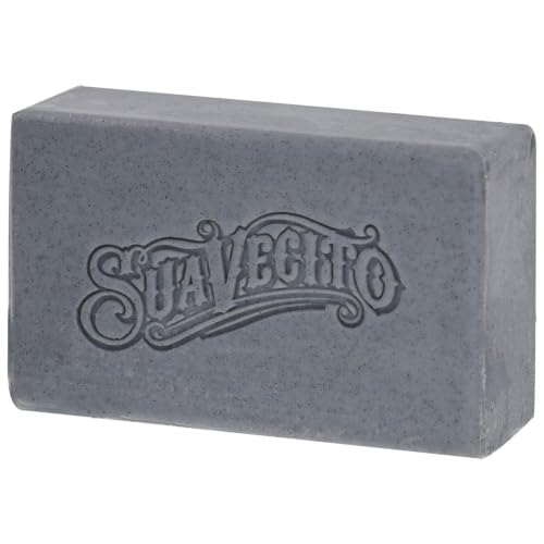 Suavecito Pomade Original Charcoal Body & Hand Soap Bars - 6 Pack (6 oz)
