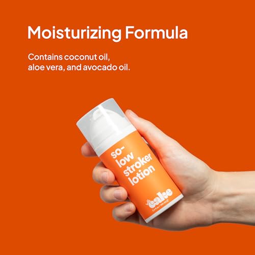 Cake So-Low Stroker Lotion 3.3 fl oz - Moisturizing Lubricant for Men, Cruelty-Free & Fragrance-Free