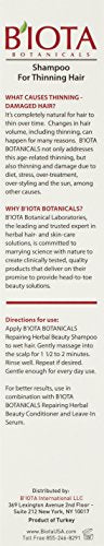 B'IOTA Botanicals Repairing Shampoo for Thinning Hair