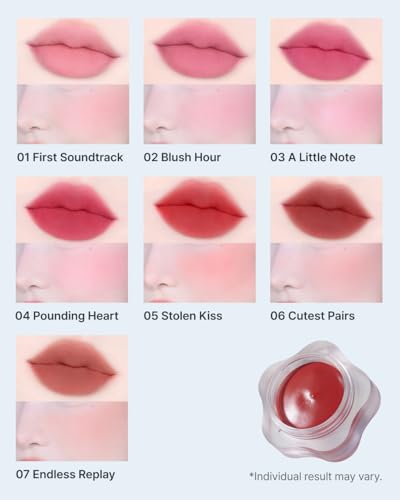 DEARMAY Pure Falling Mood Lip Pot - No. 05 Stolen Kiss Vegan Lip & Cheek Tint