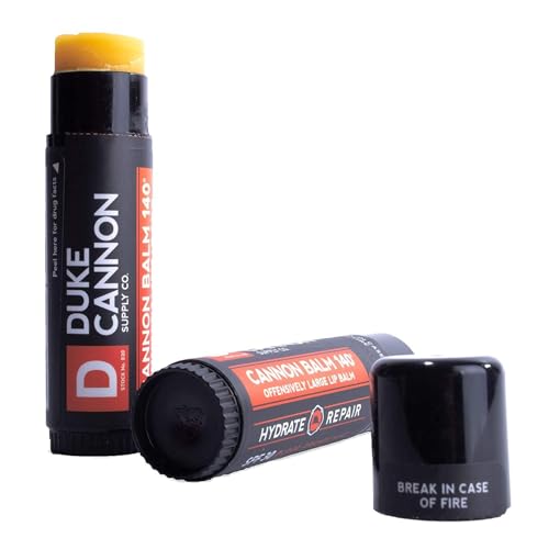 Duke Cannon Tactical Lip Protectant Balm - Blood Orange Mint, SPF 30