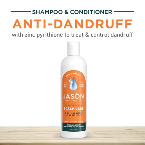 JASON Dandruff Relief 2-in-1 Shampoo & Conditioner 12 Fl Oz - Pack of 1