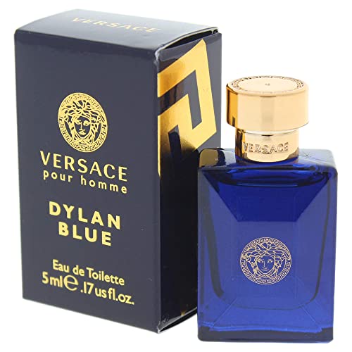 Versace Dylan Blue Mini Eau de Toilette for Men - 0.17 oz