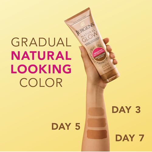 Jergens Natural Glow Daily Moisturizer Self Tanner, 7.5 Oz