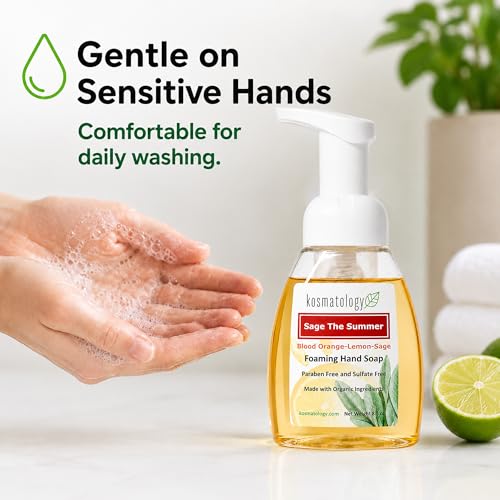 Kosmatology Sage the Summer Organic Foaming Hand Soap - 8.5 oz