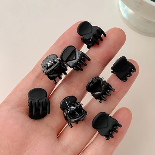 Mini Hair Claw Clips 100 Pack - Small Plastic Hair Accessories for Women & Girls