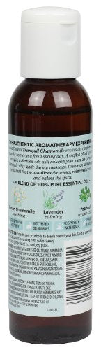 Aura Cacia Tranquil Chamomile Body Oil, Lightweight Hydrating Blend, 4 oz (3 Pack)