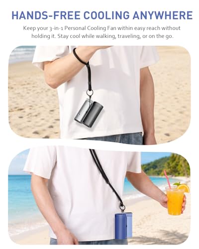Adjustable Crossbody Strap & Wristlet for Shark ChillPill Fan