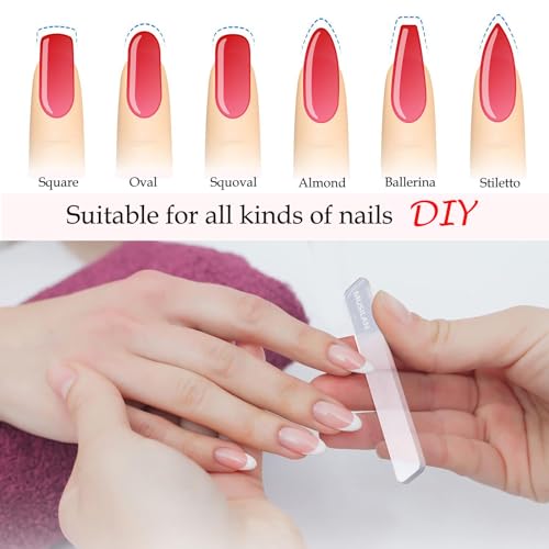 MUSILAN Super Strong Nail Glue - 2 Pack, 7ml Brush-On Adhesive