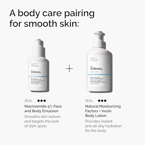 The Ordinary Niacinamide 5% Face & Body Emulsion - Dark Spot Corrector, 3.4 Fl Oz