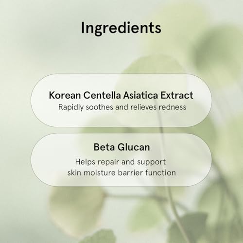 ONE THING Centella Soothing Cream 3.38 Fl Oz - Vegan CICA Facial Moisturizer