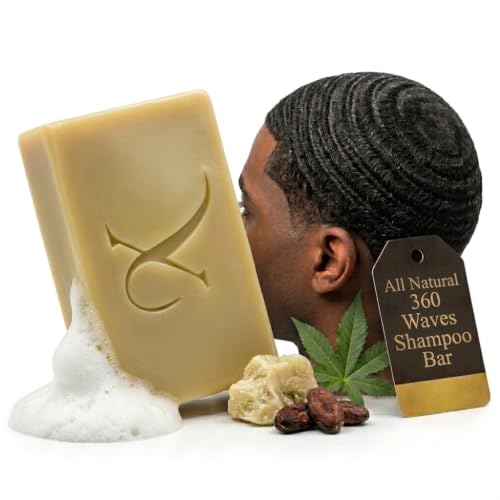 Xotics 360 Wave Soap Bar with Cocoa & Shea Butter - Men & Women 5oz - Natural Moisturizing Hair Care
