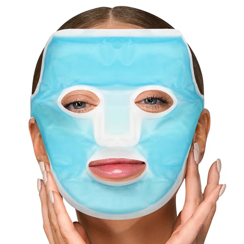 Reusable Cooling Ice Face Mask for Puffiness and Pore Tightening