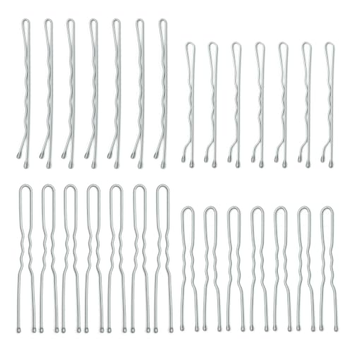 200 Pcs U-Shaped Bobby Pins Set for Women - Durable & Versatile