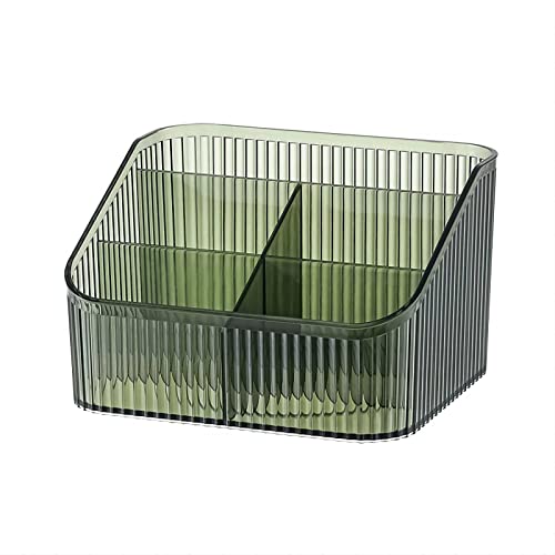 DASITON Large Capacity Green Makeup Brush Holder - 5 Slot Organizer