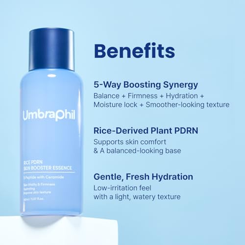 Umbraphil Rice PDRN Milky Face Toner with Niacinamide & Hyaluronic Acid - 5.07 oz