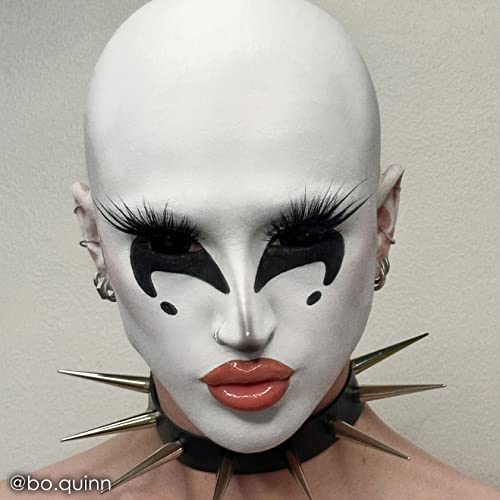 Mehron Clown White Face Paint - 2.25 oz Cream Makeup for Cosplay, Halloween & Theater