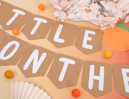 Little Cutie Baby Shower Banner - Citrus First Birthday Decoration