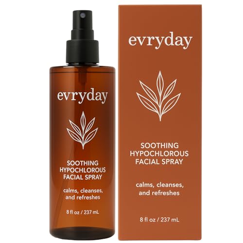 evryday Hypochlorous Acid Spray - 8oz Facial Mist for Acne & Piercing Care