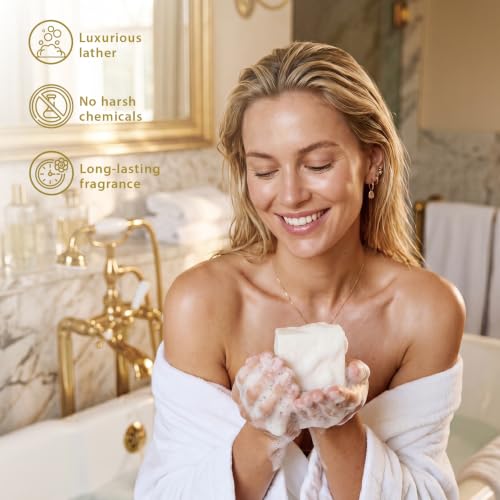 BODY & EARTH 4-Piece Vanilla Spa Gift Set for Women - Moisturizing Body Care