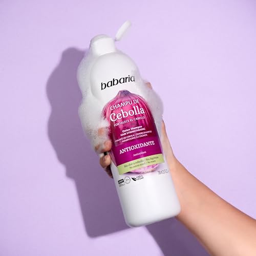 Babaria Onion Shampoo - Anti-Oxidant & Stimulating Hair Care 20 oz