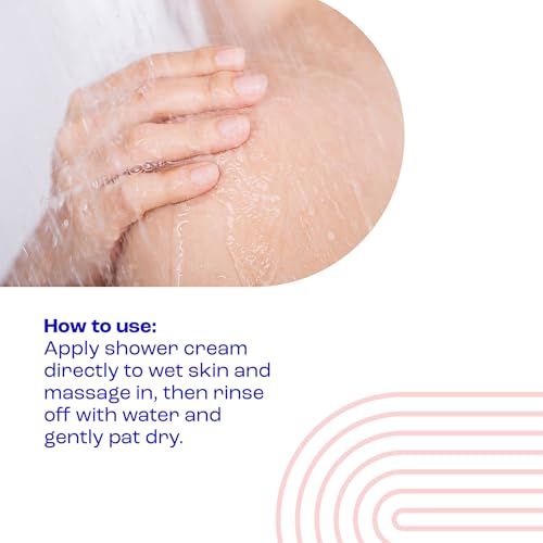 E45 Emollient Shower Cream - Sensitive Skin Body Wash, 6.8 fl oz (Pack of 1)