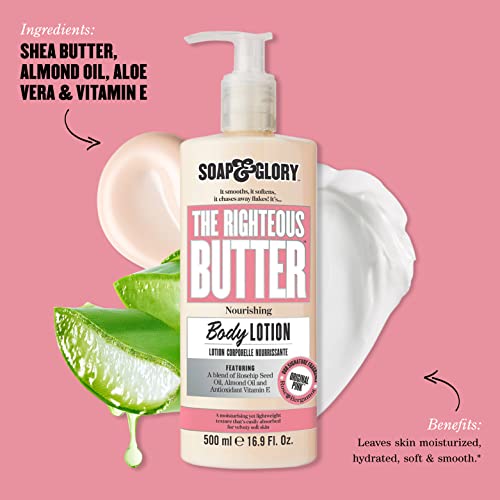 Soap & Glory Original Pink Body Lotion & Wash Set - 500ml