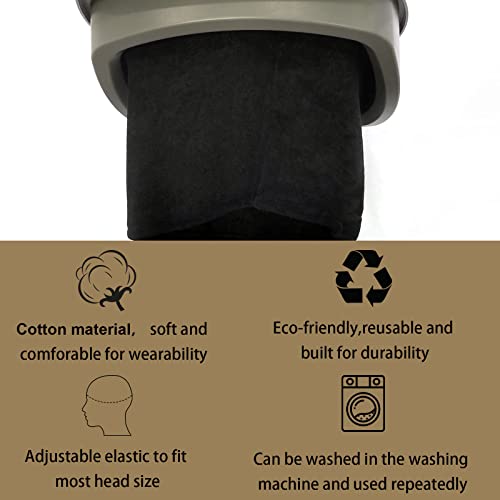 Elitzia Cotton Hair Steamer Hood Replacement Cover - Black