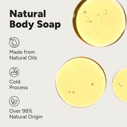 Natural Women’s Cold-Process Shea & Lavender Body Soap Bar - 5oz