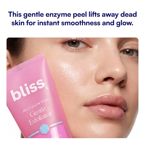 Bliss Jelly Glow Peel Enzyme Cleanser & Exfoliator - 4 Fl Oz - Vegan