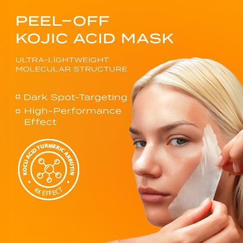 Kojic Acid & Turmeric Brightening Overnight Face Mask - Vegan Skin Care