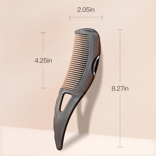 Optisake 2PCS Scalp Detox Comb Set for Dandruff & Oil Removal