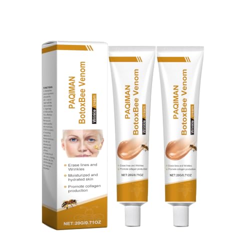 Yaper 2 Pcs Bee Venom Anti-Aging Cream for Wrinkles & Firming
