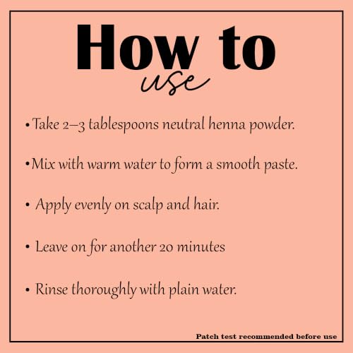 Pure Cassia Obovata Powder - Neutral Henna for Hair Conditioning | 227g