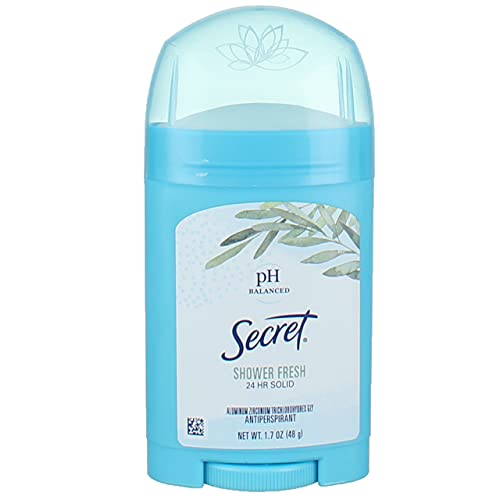 Secret Shower Fresh Anti-Perspirant Deodorant Solid 1.7 oz 2-Pack