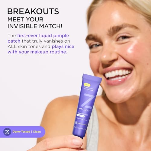 ZitSticka Liquid Pimple Patch - Invisible Acne Treatment, 10ml