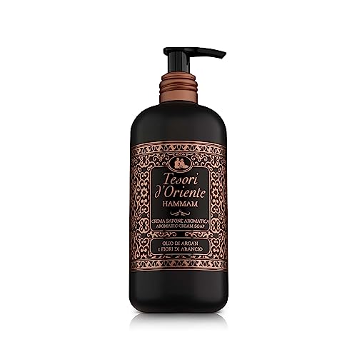 Hammam Cream Soap with Argan Oil & Orange Blossom - 300ml | Tesori d'Oriente